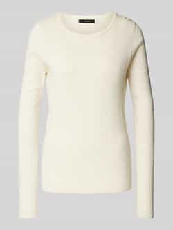 Vero Moda Gebreide pullover van puur katoen met ronde hals model 'CARE'
