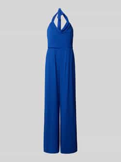 Jake*s Cocktail Jumpsuit met plissévouwen en ronde hals