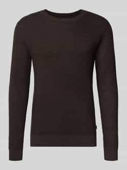 Jack & Jones Premium Gebreide pullover met structuurmotief model 'BARKLEY'