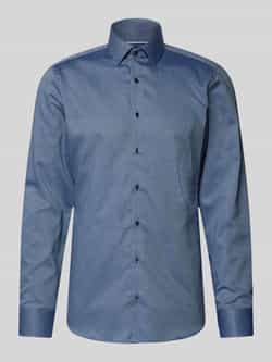 ETERNA SLIM FIT Slim fit zakelijk overhemd met kentkraag