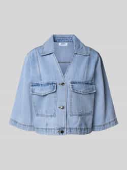 Moves Jeansjack met klepzakken model 'Amarie'