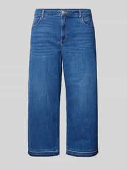 Tom Tailor Korte culotte-jeans met katoen