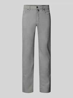 Pierre Cardin Slim fit stoffen broek met viscose model 'Lyon'