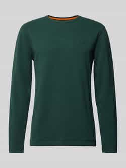 Boss Orange Regular fit shirt met lange mouwen en labelstitching model 'TEMPESTO'