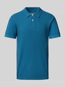 Blend Super skinny fit poloshirt met structuurmotief model 'AIDEN'