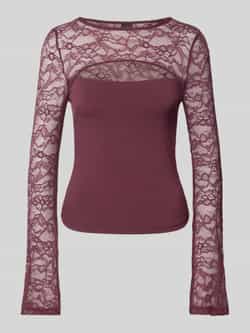 Gina Tricot Shirt met lange mouwen en cut-out