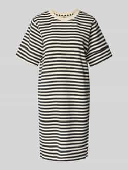 Soyaconcept Knielange sweatjurk met ronde hals model 'BARNI'