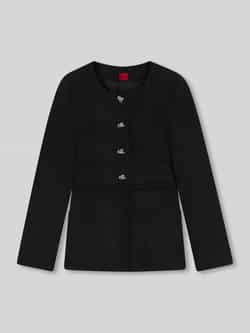 HUGO Shaped fit blazer van bouclé model 'AFRANZI'