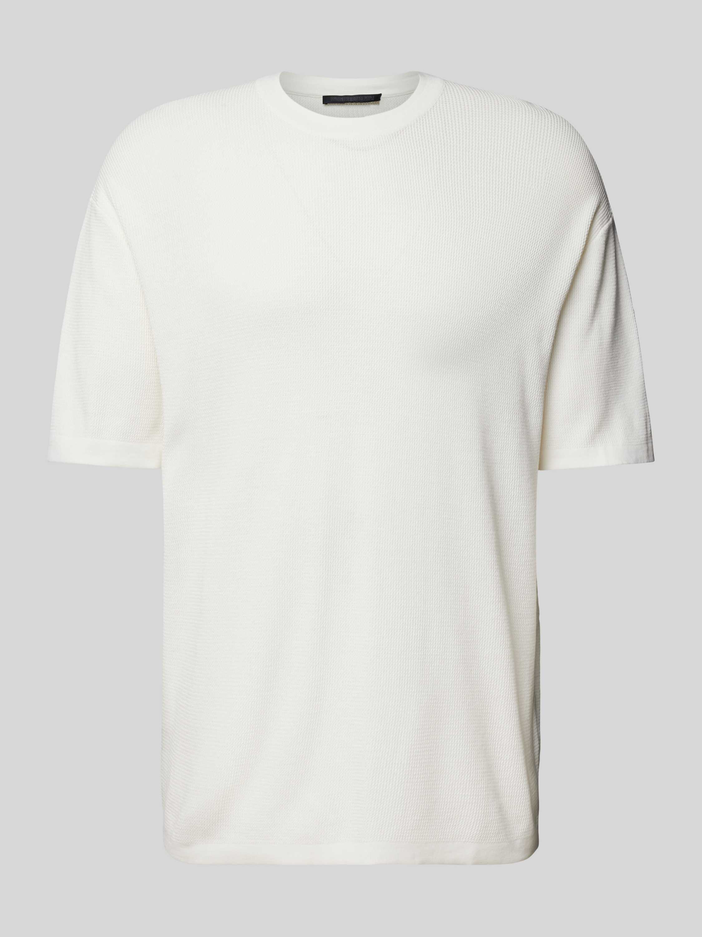 Drykorn T-shirt in gemêleerde look model 'DERICO'
