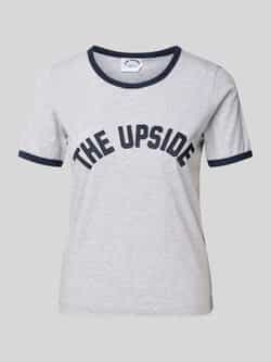 The Upside T-shirt met labelprint