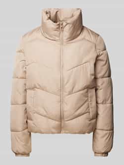 Vero Moda Boxy fit gewatteerd jack met opstaande kraag model 'LIGARIO'