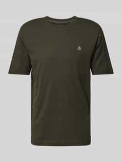 Marc O'Polo Regular fit T-shirt van puur katoen met logoprint