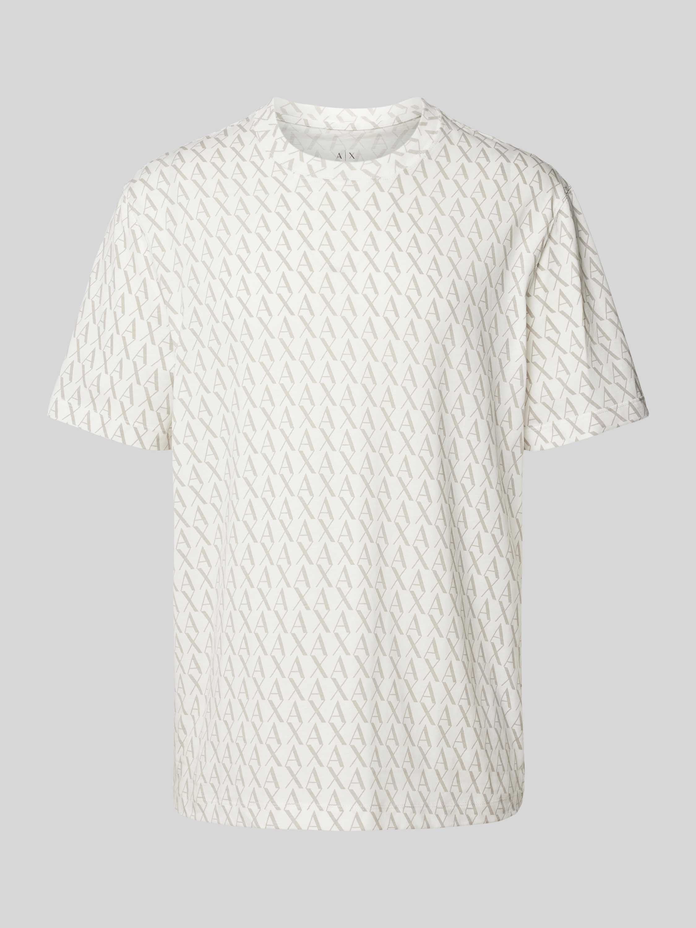 Armani Exchange Heren T-Shirt en Polo Collectie White Heren