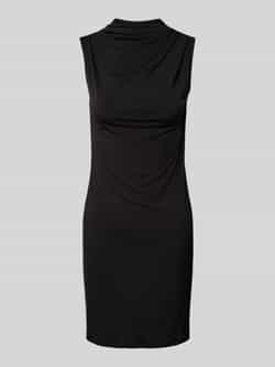 Pieces Slim fit mini-jurk met opstaande kraag model 'MADISON'