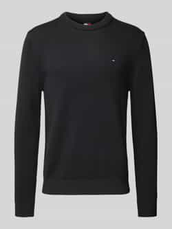 Tommy Jeans Regular fit gebreide pullover van zuiver katoen