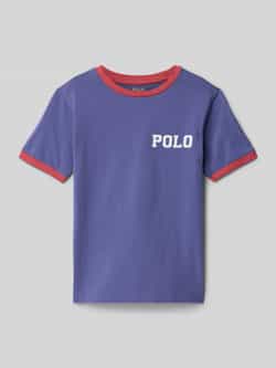 Polo Ralph Lauren Teens T-shirt met labelstitching