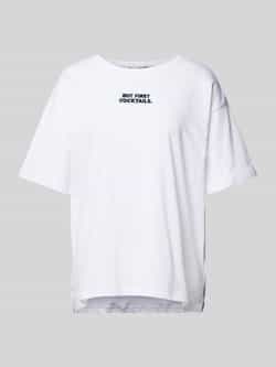 Smith and Soul Oversized T-shirt met sattementstitching