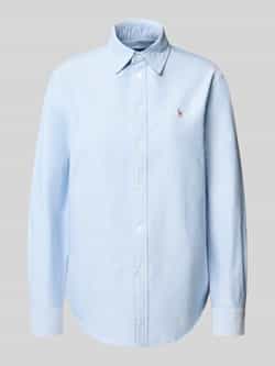 Polo Ralph Lauren Regular fit overhemdblouse met logostitching