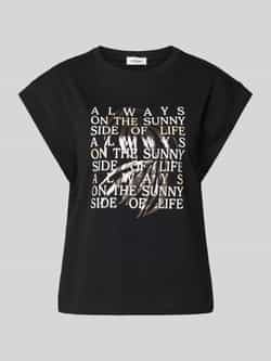 s.Oliver RED LABEL Regular fit T-shirt van puur katoen