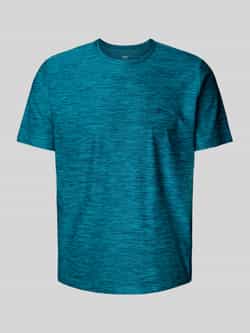 Joy T-shirt met labelprint model 'VITUS'