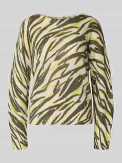 BRAX Gebreide pullover met boothals model 'STYLE.LISA'