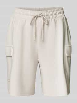 Christian Berg Woman Relaxed fit sweatshorts met cargozakken