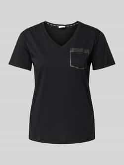 LIU JO SPORT T-shirt met strass-steentjes