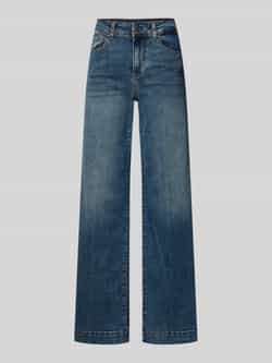 Liu Jo White Wide fit jeans in 5-pocketmodel model 'Authentic'