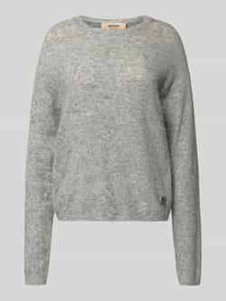 MOS MOSH Gebreide pullover met ronde hals model 'Mape'