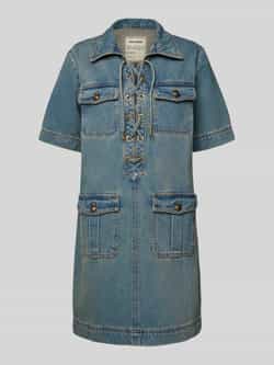 Zadig & Voltaire Jeansjurk met klepzakken model 'RECORD'