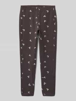 BLUE SEVEN Regular fit legging met all-over motiefprint
