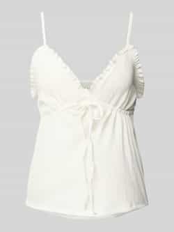 Only Regular fit top met bandjes met tunnelkoord in de taille model 'HILLARY'
