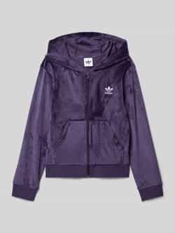 adidas Originals Regular fit sweatjack met logostitching