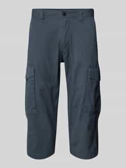 S.Oliver BLACK LABEL Relaxed fit bermuda van katoenmix