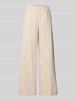 OPUS PANTS Wide leg stoffen broek met paspelzakken aan de achterkant model 'Mucia'