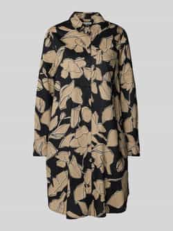 Marc O'Polo Jurk met overhemdkraag heeft een betoverende vrouwelijke all-over print