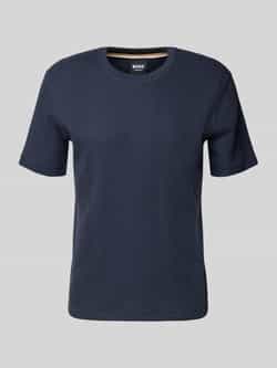 Boss Regular fit T-shirt van katoenmix