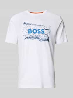 Boss Orange T-shirt met labelprint