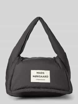 MADS NØRGAARD Handtas met logopatch model 'Bomb'