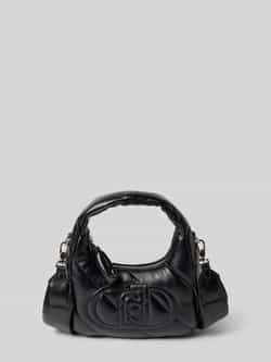 Liu Jo White Handtas met structuurmotief met label model 'FELCE'