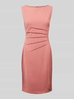 Calvin Klein Womenswear Knielange jurk met boothals model 'SCUBA'