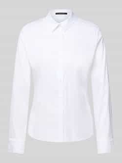 Comma Regular fit overhemdblouse met doorknoopsluiting
