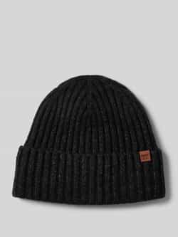 Barts Beanie met labeldetail model 'WYON'