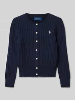 Polo Ralph Lauren Kids Gebreid vest met labelstitching
