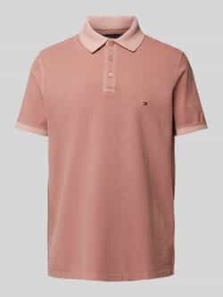 Tommy Hilfiger Poloshirt GARMENT DYE REG POLO licht gewassen uitstraling
