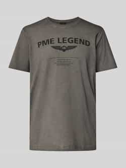 PME Legend T-shirt met labelprint