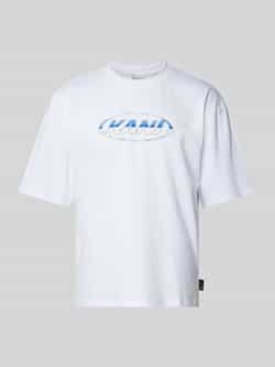 Karl Kani Woven Signature Chrome Logo Crop Tee Men T-Shirts & Polo's wit Maat XL Kleding