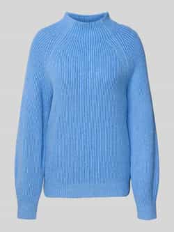 Tom Tailor Regular fit gebreide pullover van katoenmix met wol