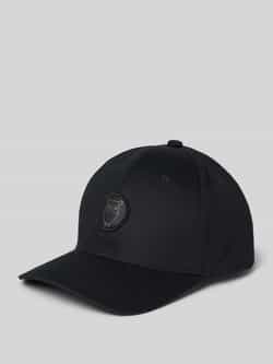 Knowledge Cotton Apparel Baseballpet met labeldetail
