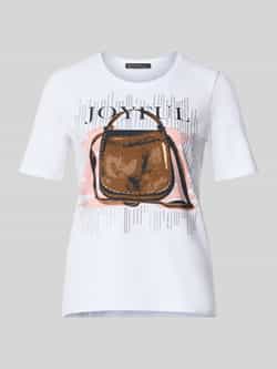 Betty Barclay Regular fit T-shirt met strass-steentjes model 'Juli'